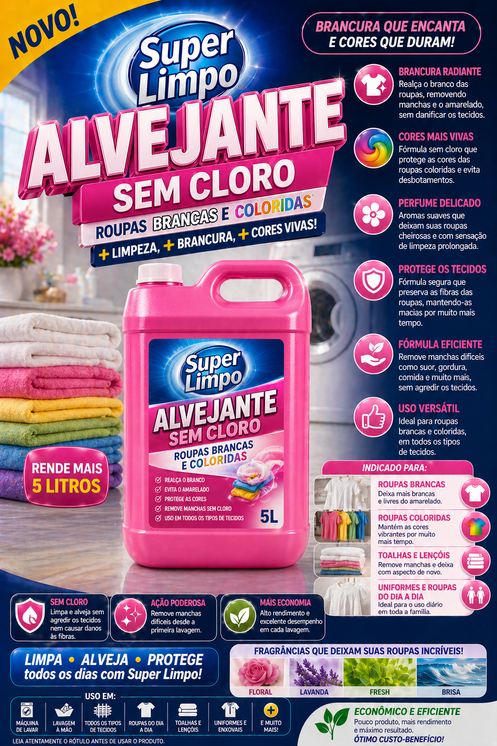 Alvejante Sem Cloro 5L