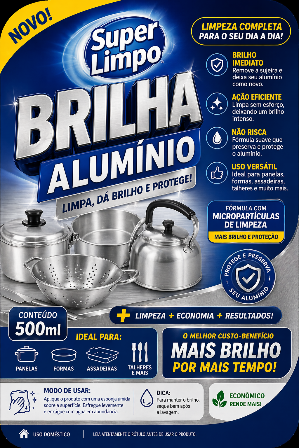 Brilha Alumínio 5L