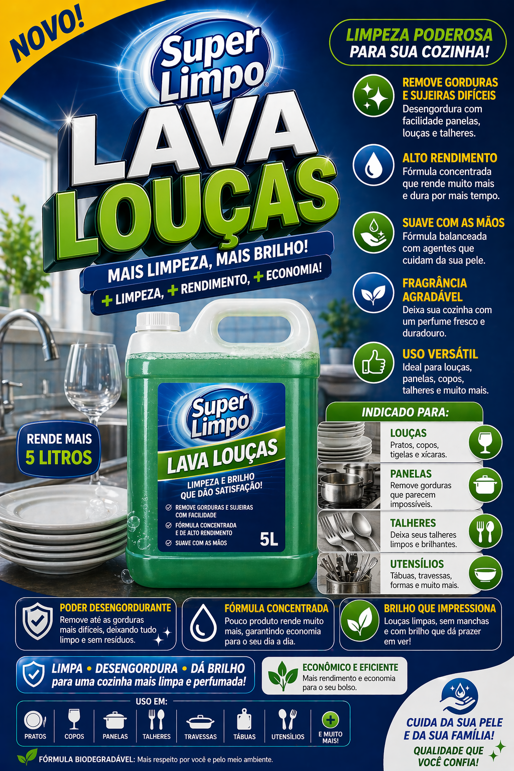 Lava Louças 5L