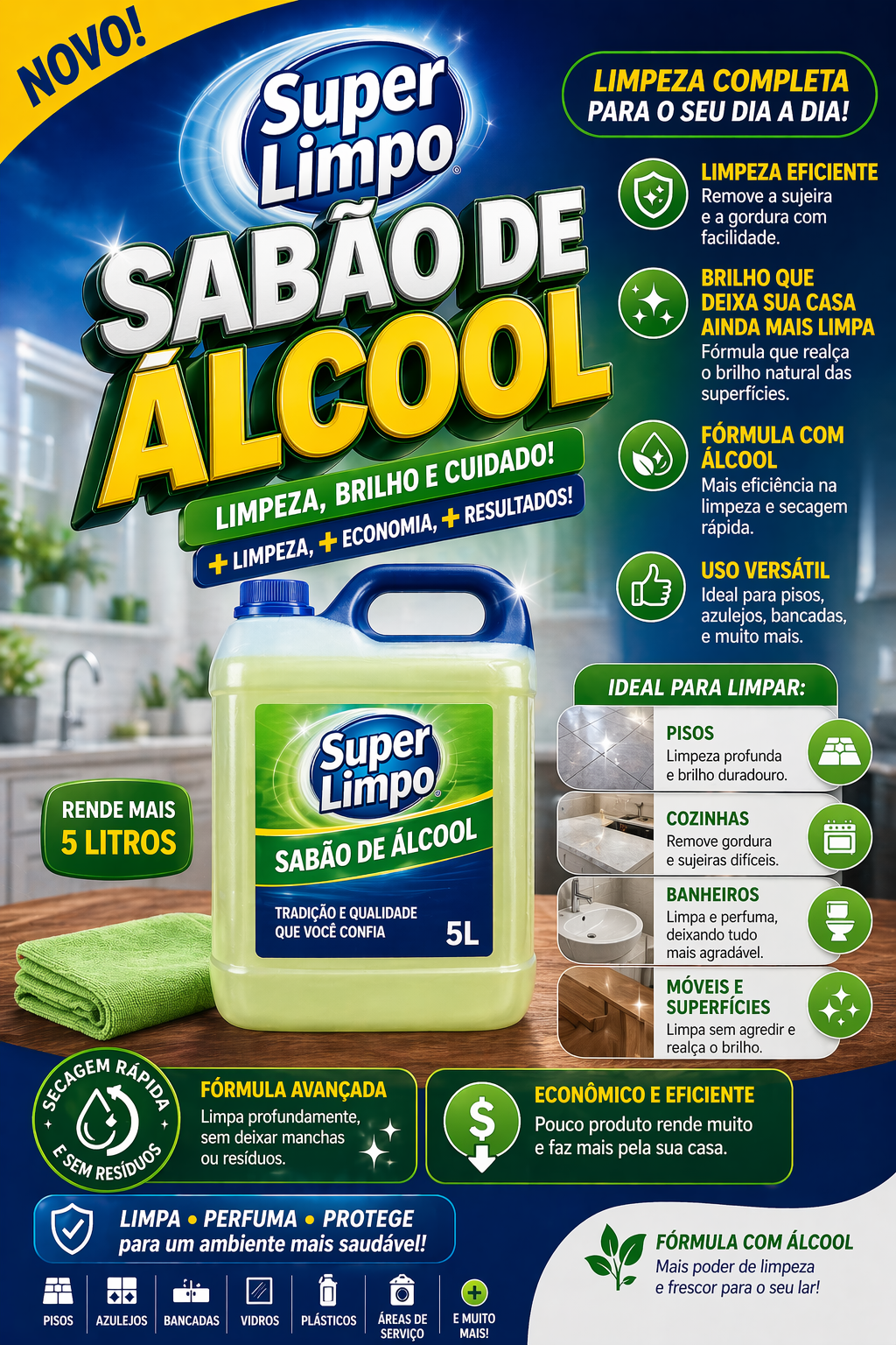 Sabão de Álcool 5L