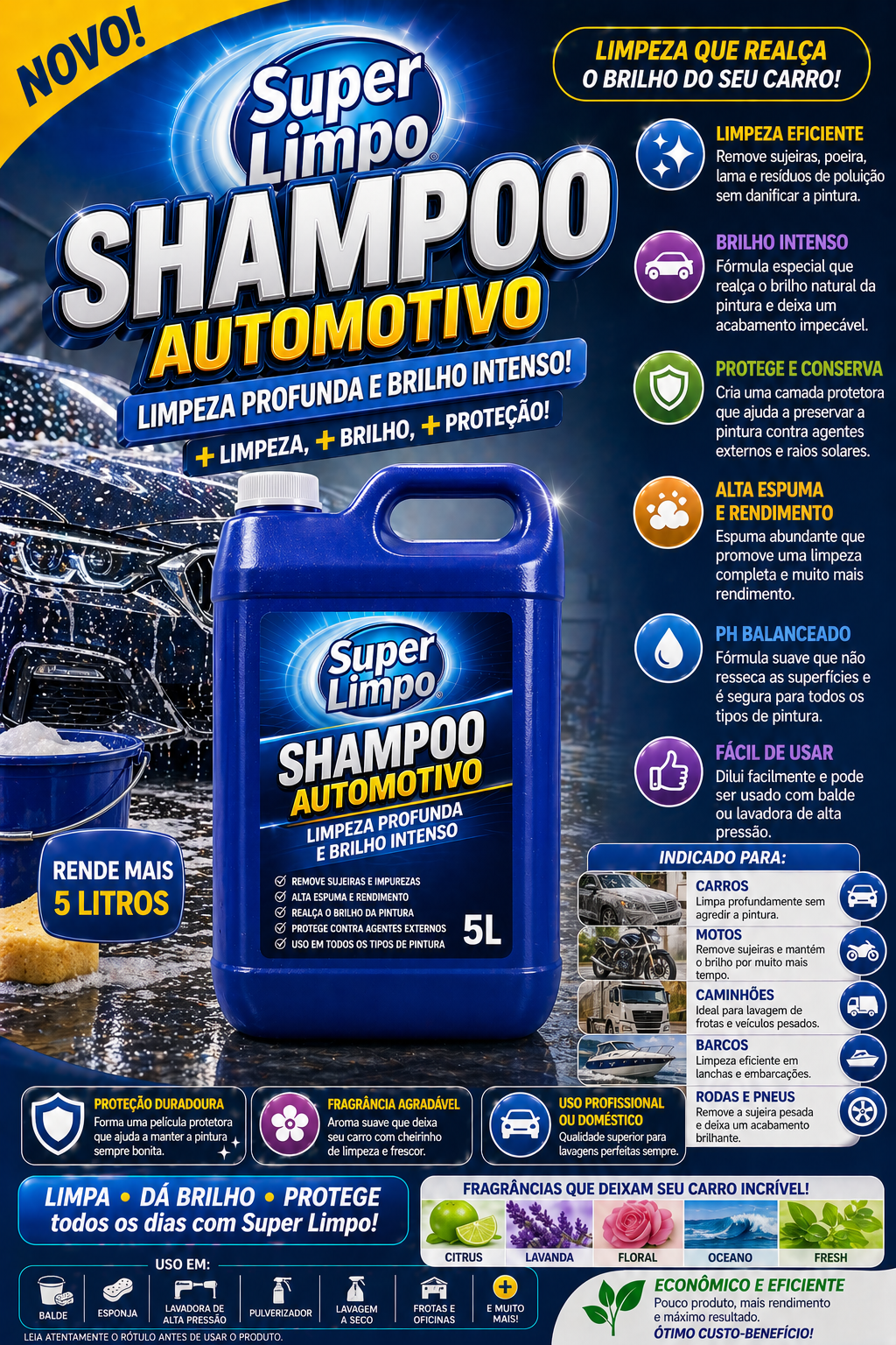 Shampoo Automotivo 5L